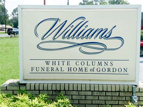 Pastor Jay Williams will officiate. . Williams funeral home gordon ga